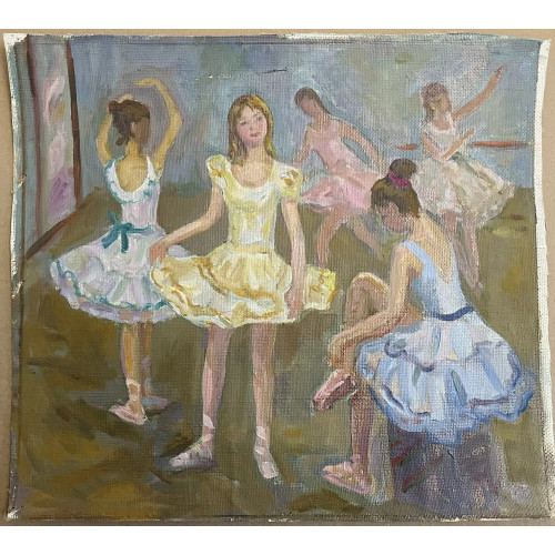 Картина Балетный класс, художник Воробьёва Надежда Дмитриевна