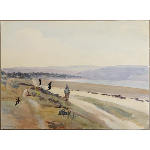 Картина Дорога у Днестра, художник Горшман Мендель Хаимович