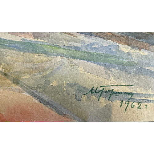 Картина Пейзаж с долиной, художник Горшман Мендель Хаимович