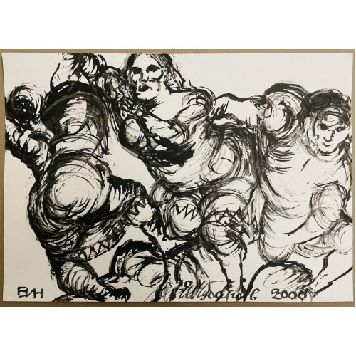 Картина Дамы в ярости, художник Чубаров Евгений Иосифович