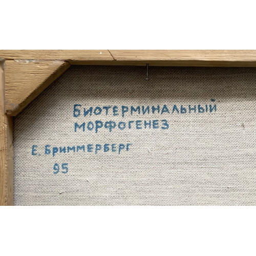Картина Биотерминальный морфогенез, художник Бриммерберг Евгений Викторович