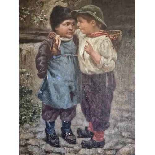 Картина Друзья детства, художник Неизвестный художник
