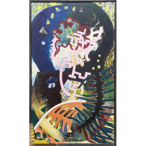 Картина На даче, художник Раковский Юрий Александрович