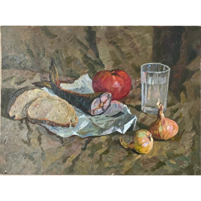 Натюрморт с рыбой