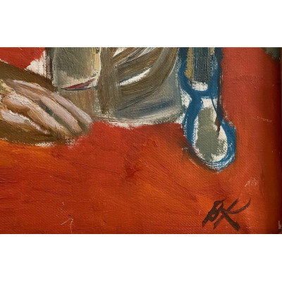 Эскиз композиции Богоматери