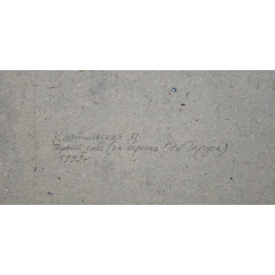 Берега Оки. Первый снег